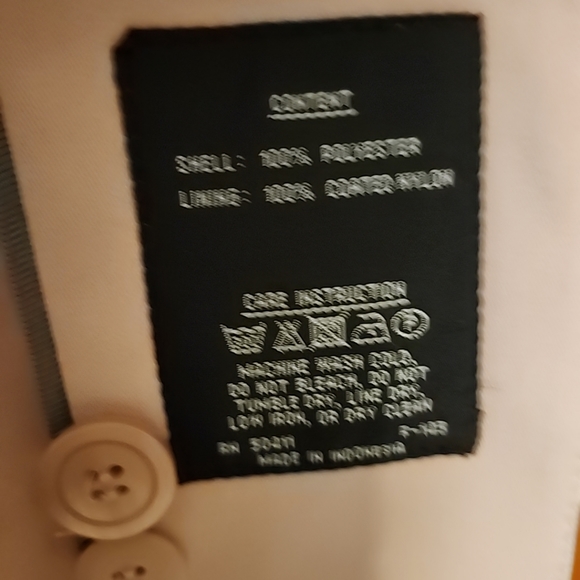 FS Limited Woman's Size S lined dusty pink single breasted dress/pea coat NWT - Picture 5 of 16